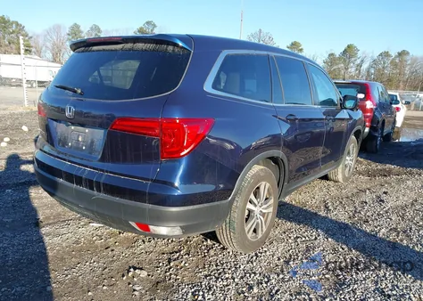 2018 Honda Pilot Ex-L from USA, damaged, VIN 5FNYF5H52JB010045